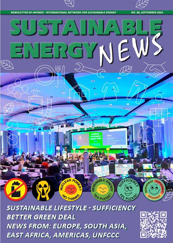 Sustainable Energy News SEN 88 September  2024 pdf file