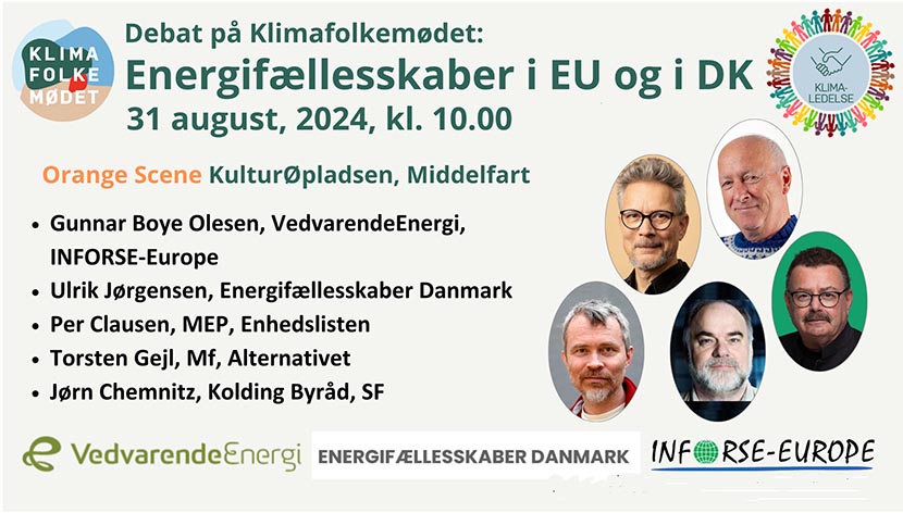 Klimafolkemodet debat energifaelleskaber i EU og DK 2024 aug 31