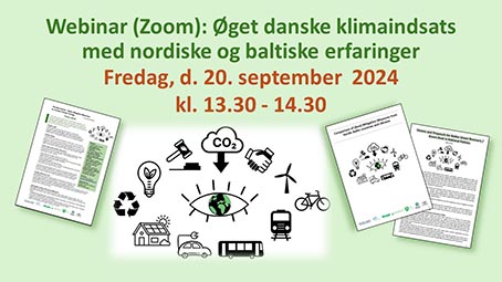 get danske klimaindsats med nordiske og baltiske erfaringer