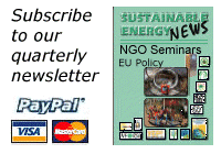 Go to the order form to subscribe to
our quarterly newsletter Sustainable Energy News