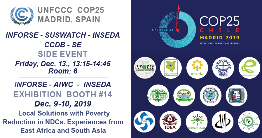 UNFCCC COP 25 side event INFORSE Dec 13 2019