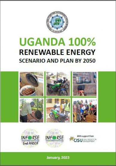 Uganda 100 %  Renewable Energy Scenario and Plan by 2050