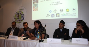 Panel dialogue of side event June 10, 2015