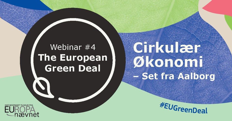 21 September, 2020 - Webinar #4 EU GREEN DEAL & CIRCULAR ECOMOMY